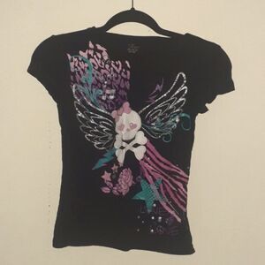 Cute skull tee girls 7/8